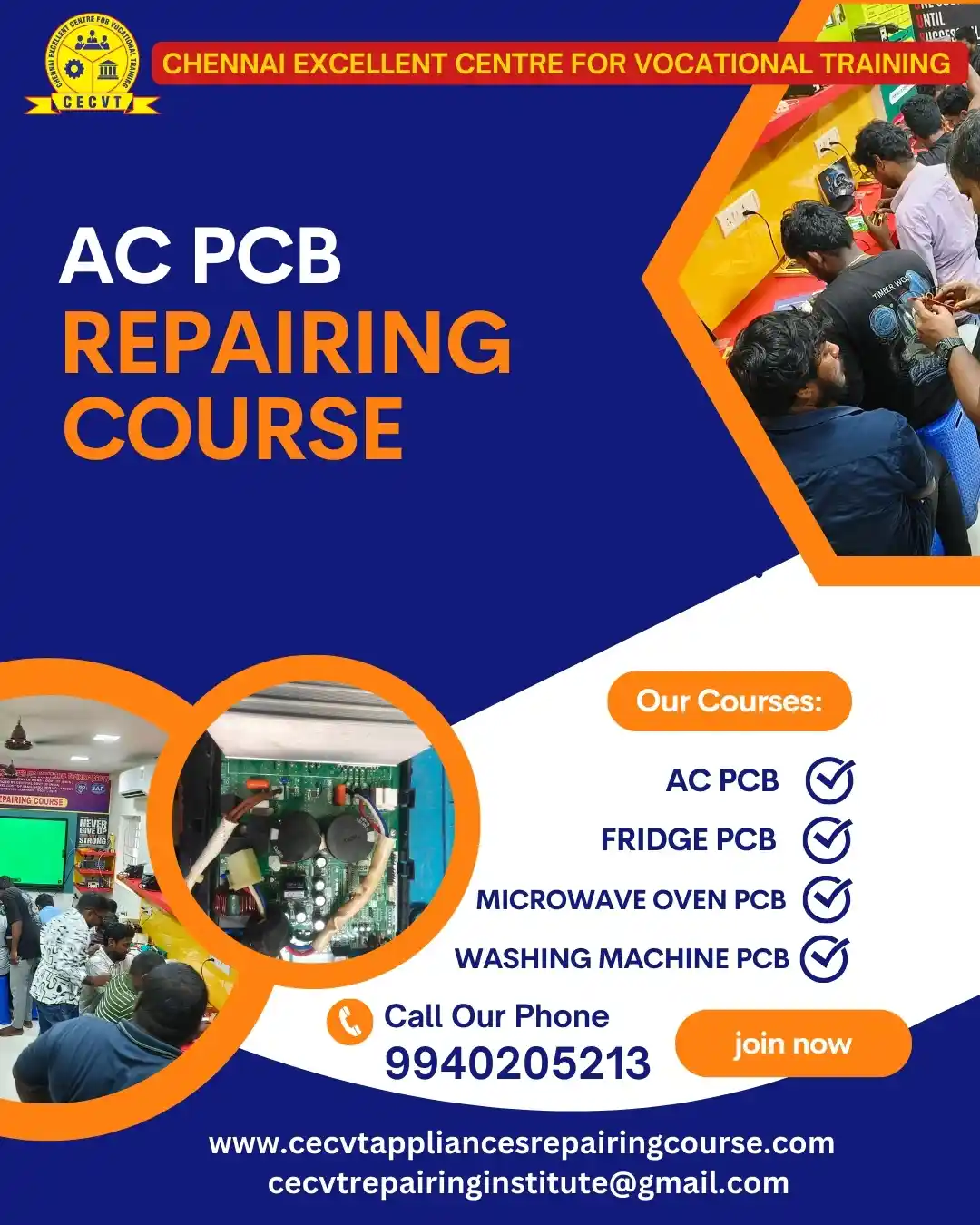 AC PCB Board Mechanic Course in Khawzawl Mizoram