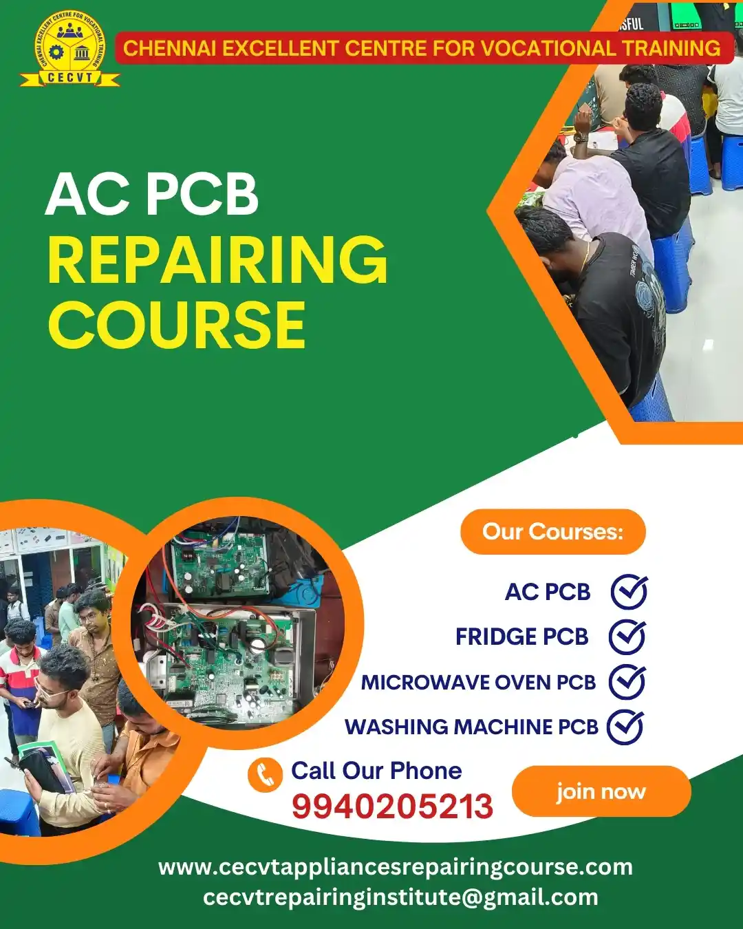 AC PCB Board Mechanic Course in Khawzawl Mizoram