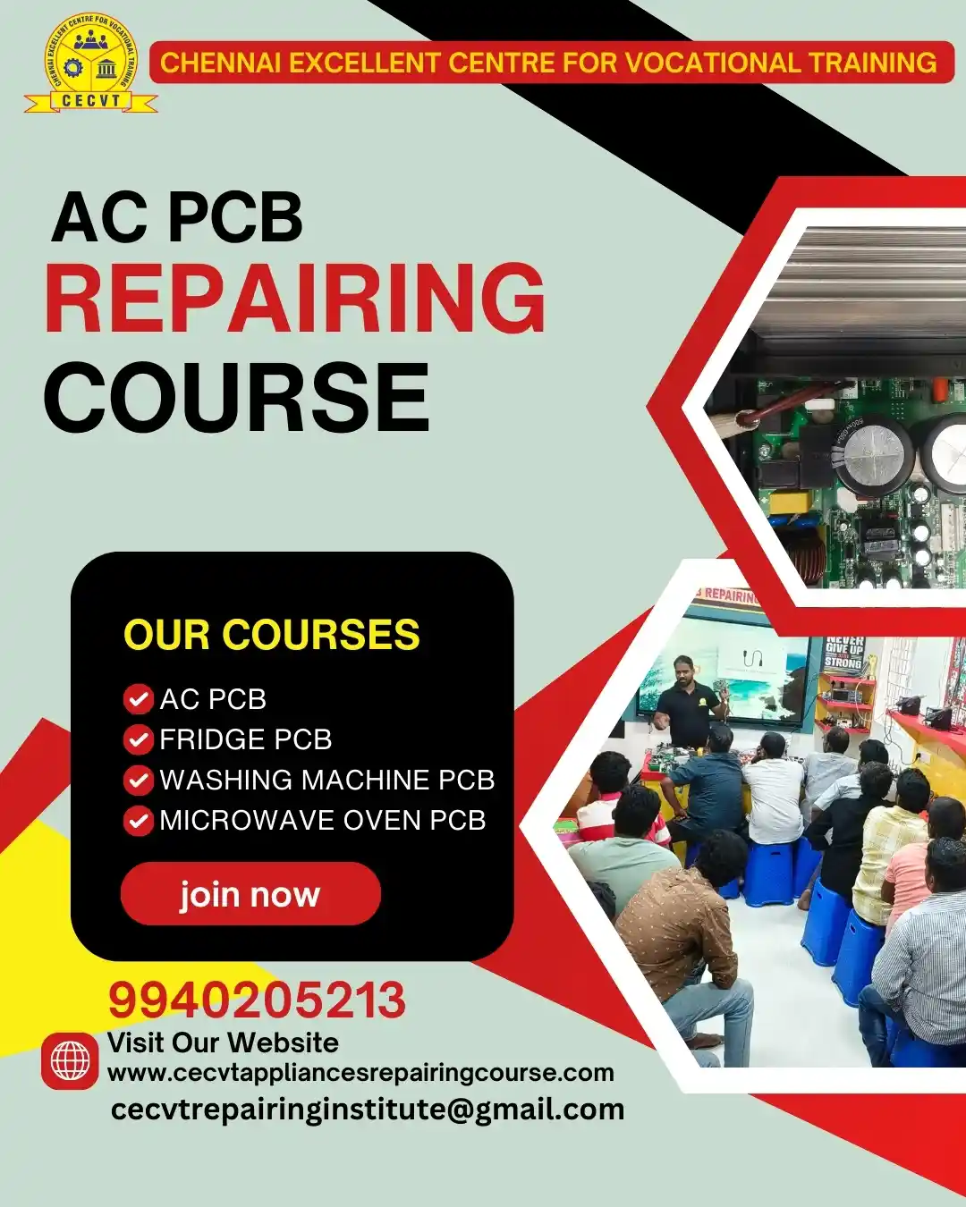 AC PCB Board Mechanic Course in Kolasib Mizoram