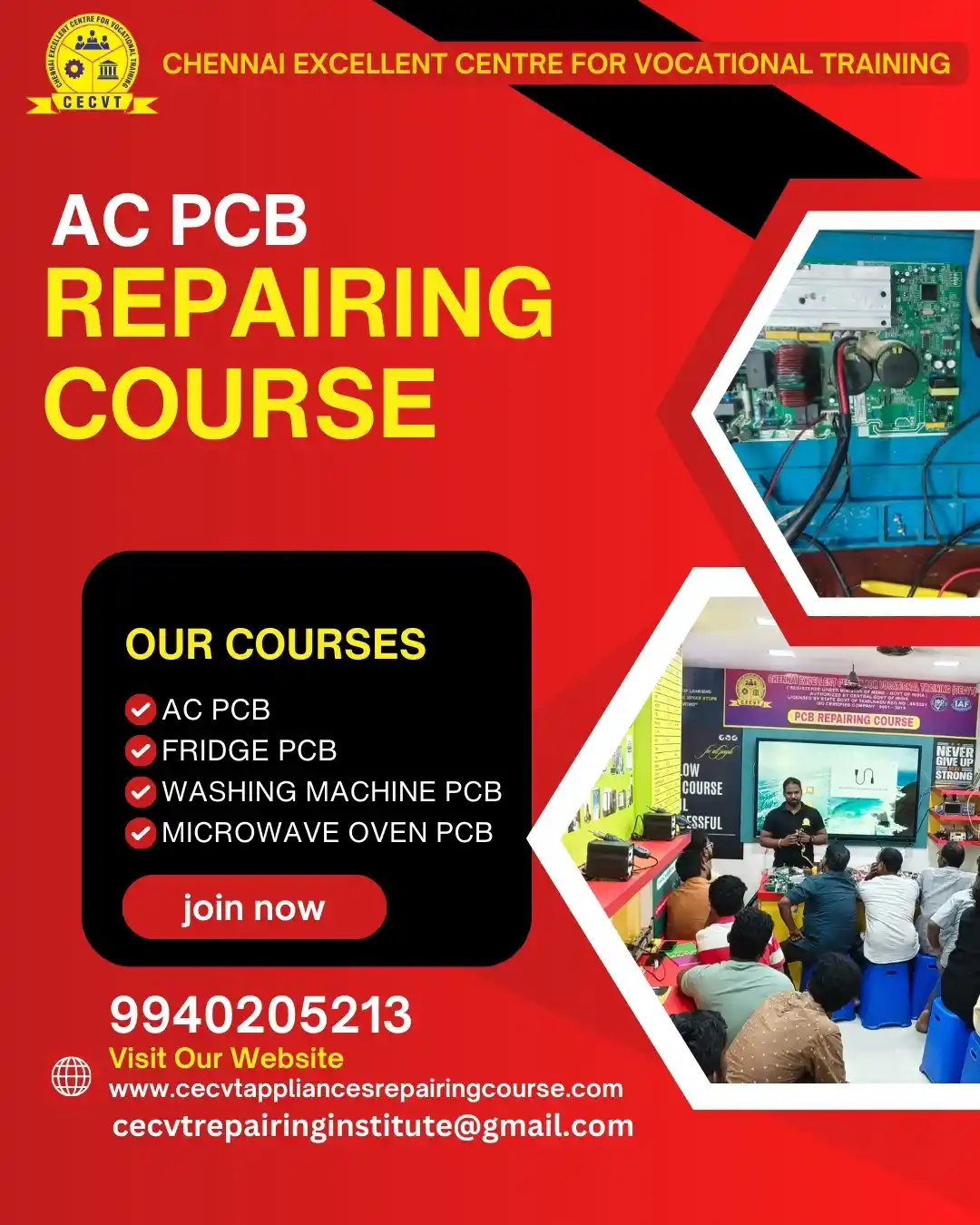 AC PCB Board Mechanic Course in Kolasib Mizoram