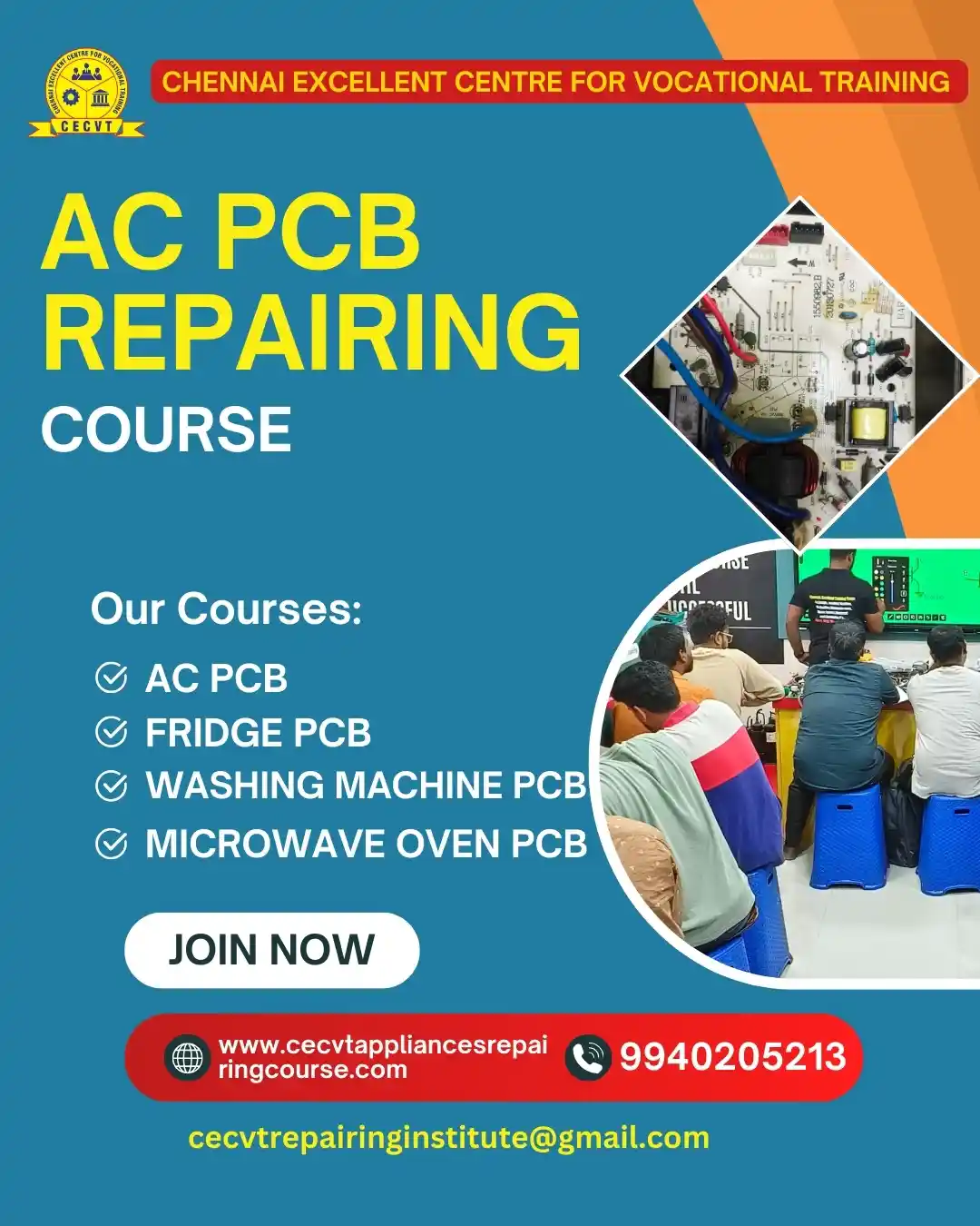 AC PCB Board Mechanic Course in Mamit Mizoram