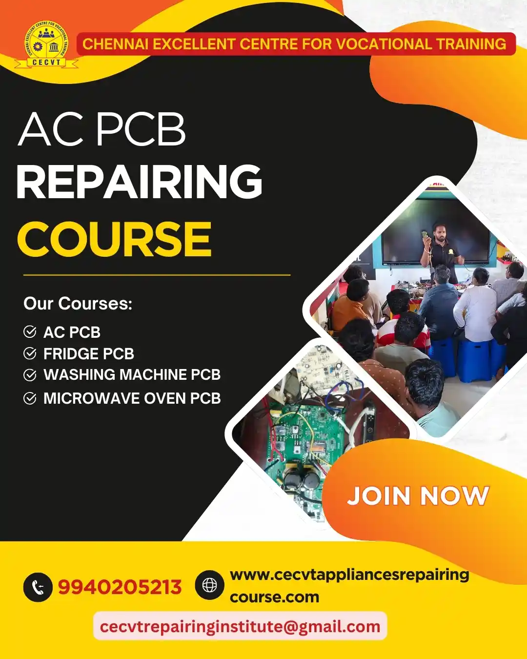 AC PCB Board Mechanic Course in Mamit Mizoram