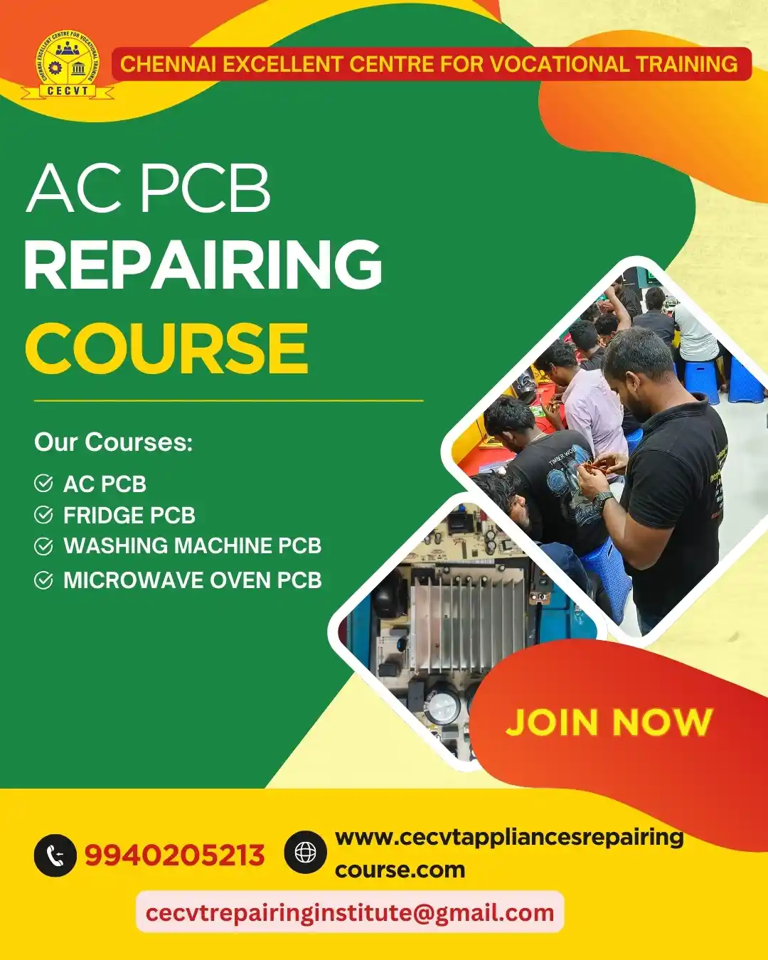 AC PCB Board Mechanic Course in Mamit Mizoram