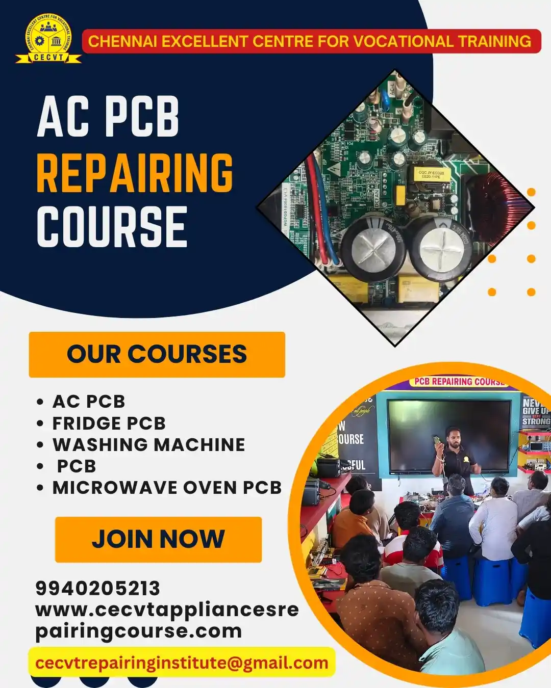 AC PCB Board Mechanic Course in Saiha Mizoram