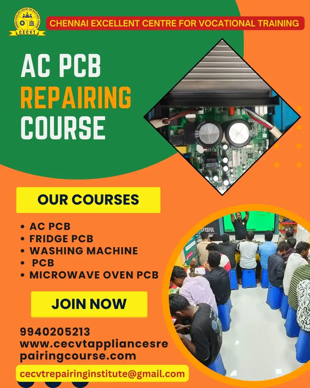 AC PCB Board Mechanic Course in Saiha Mizoram