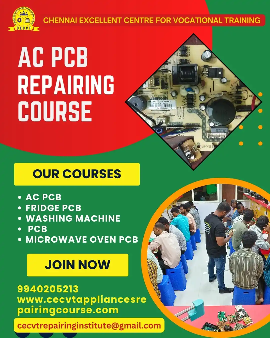 AC PCB Board Mechanic Course in Saiha Mizoram