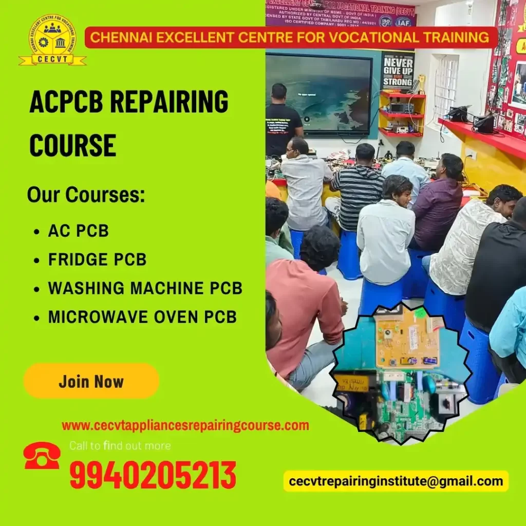 AC PCB Board Mechanic Course in Begusarai Bihar