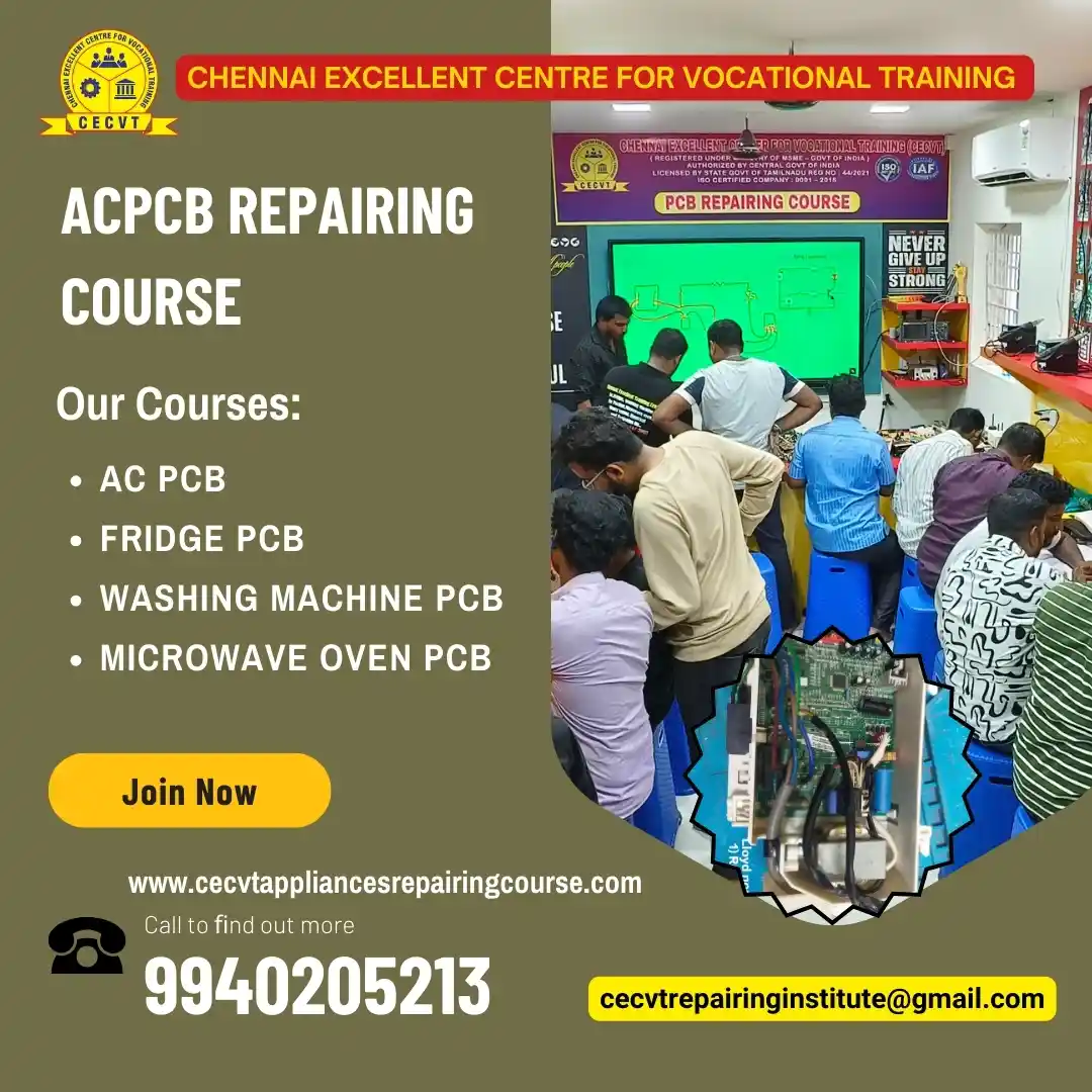 AC PCB Board Mechanic Course in Begusarai Bihar