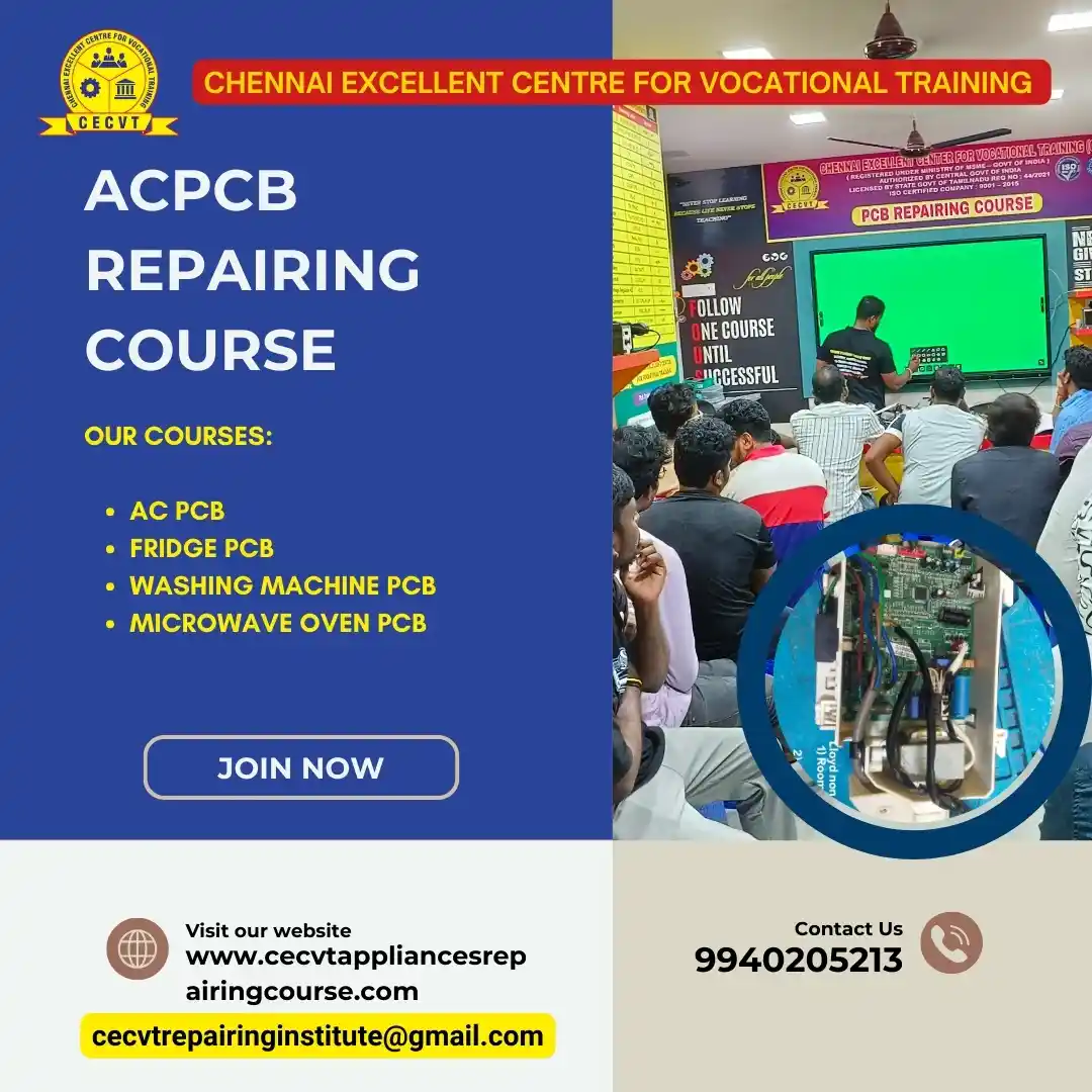 AC PCB Board Mechanic Course in East Champaran Bihar