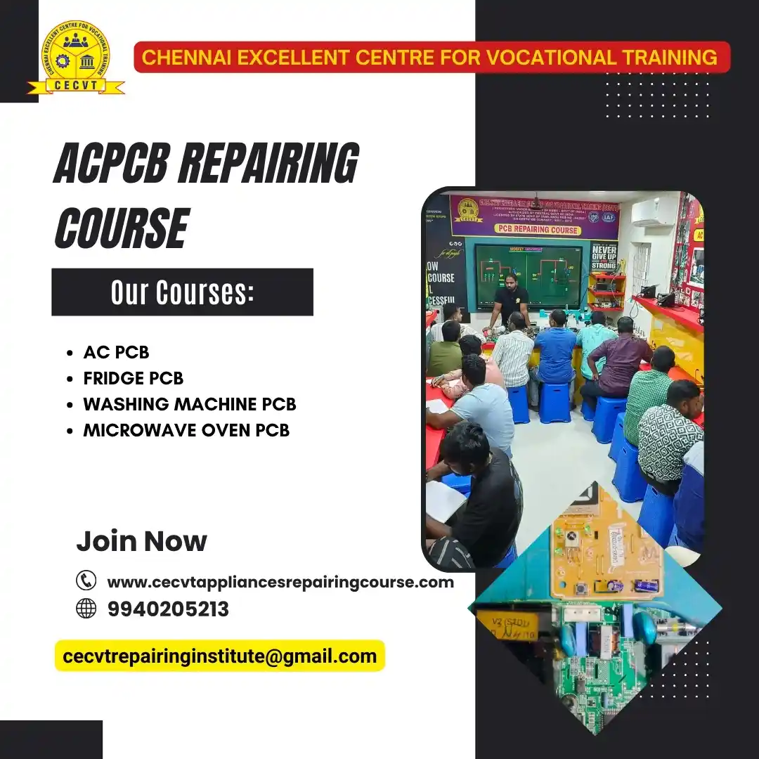 AC PCB Board Mechanic Course in East Champaran Bihar