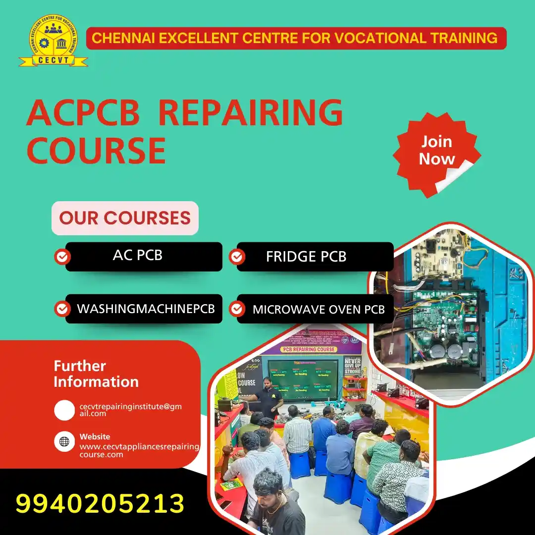AC PCB Board Mechanic Course in Khagaria Bihar