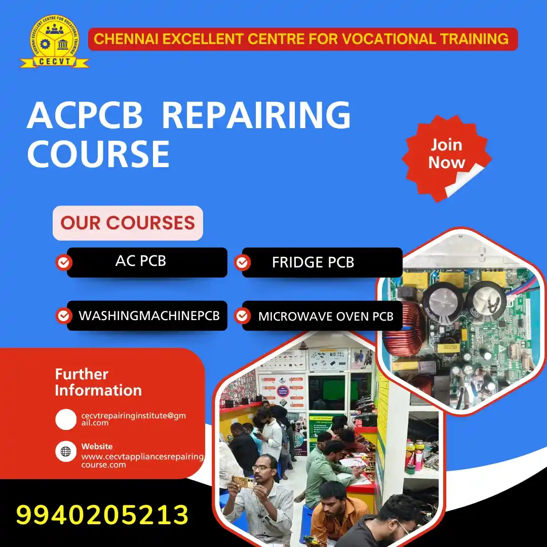 AC PCB Board Mechanic Course in Khagaria Bihar