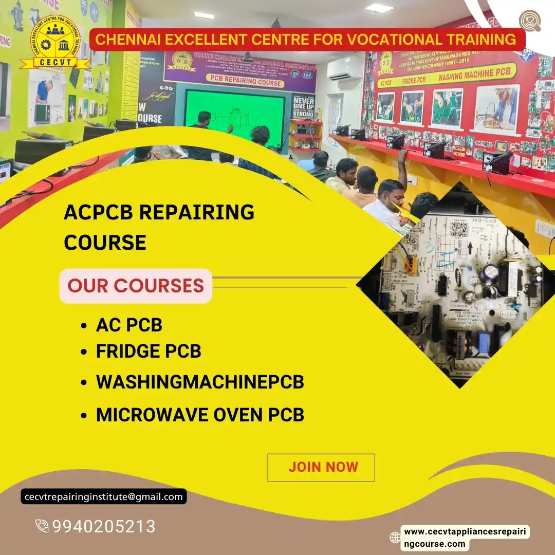 AC PCB Board Mechanic Course in Lakhisarai Bihar