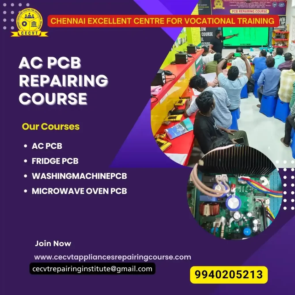 AC PCB Board Mechanic Course in Madhubani Bihar