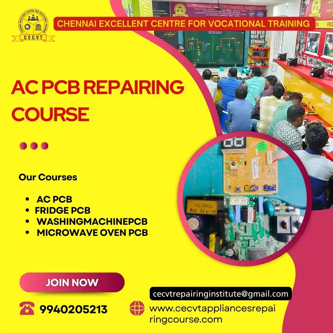 AC PCB Board Mechanic Course in Samastipur Bihar