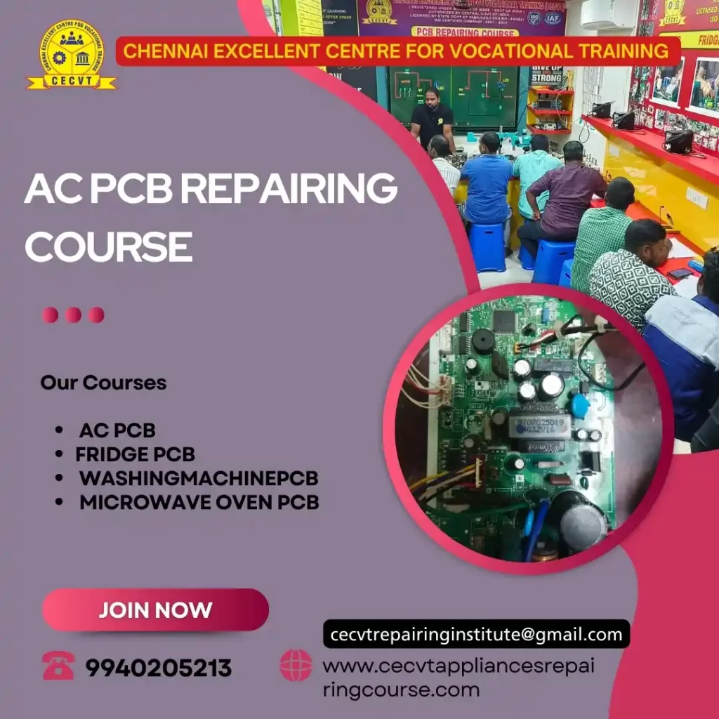 AC PCB Board Mechanic Course in Muzaffarpur Bihar