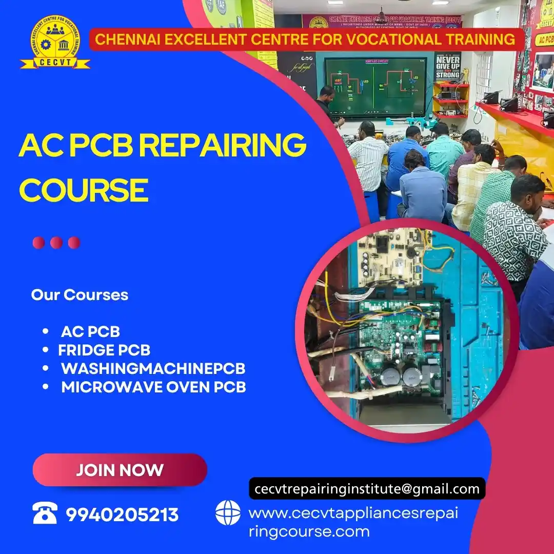 AC PCB Board Mechanic Course in Muzaffarpur Bihar