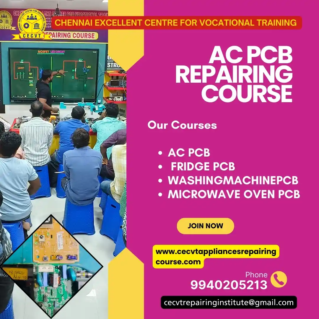 AC PCB Board Mechanic Course in Saharsa Bihar