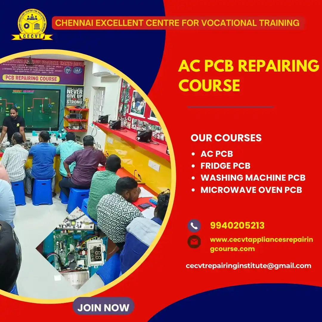 AC PCB Board Mechanic Course in Sabarkantha, Gujarat