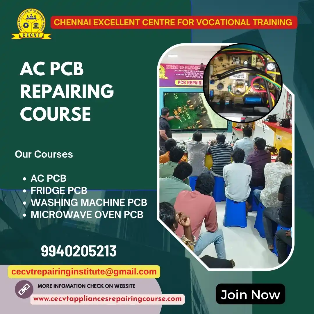 AC PCB Board Mechanic Course in Papum Pare Valley Arunachal Pradesh