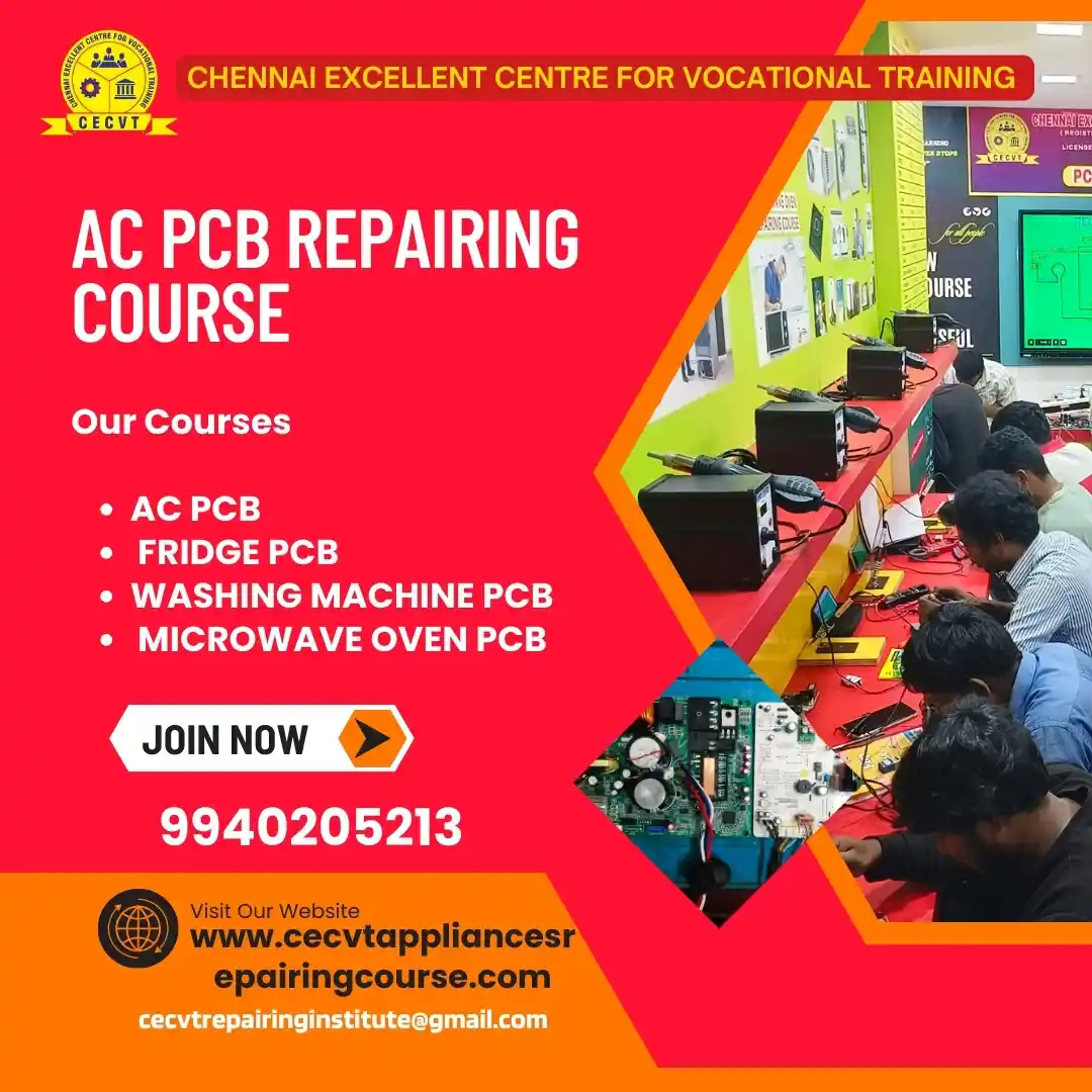AC PCB Board Mechanic Course in West Siang Arunachal Pradesh