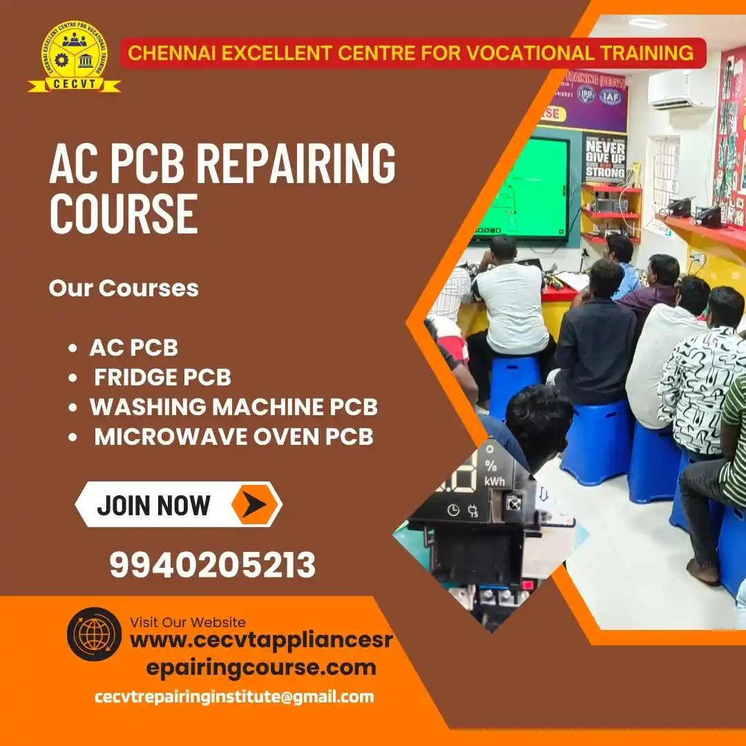 AC PCB Board Mechanic Course in West Siang Arunachal Pradesh