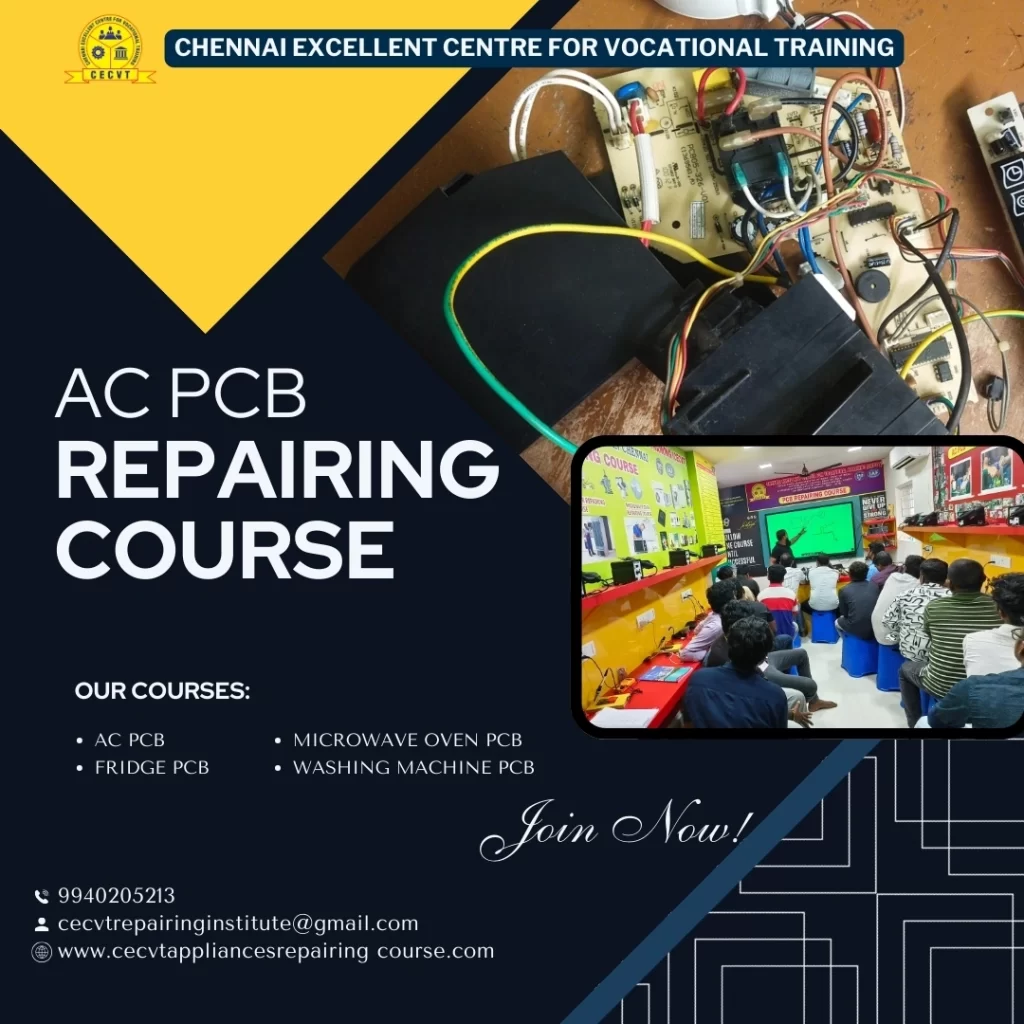 AC PCB Repairing Course in Khirki Extension