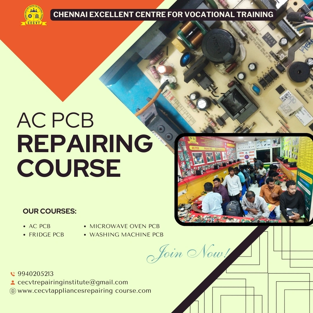 AC PCB Repairing Course in Khirki Extension