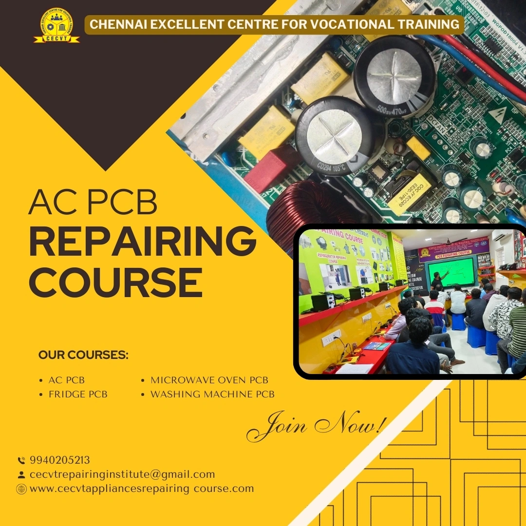 AC PCB Repairing Course in Khirki Extension