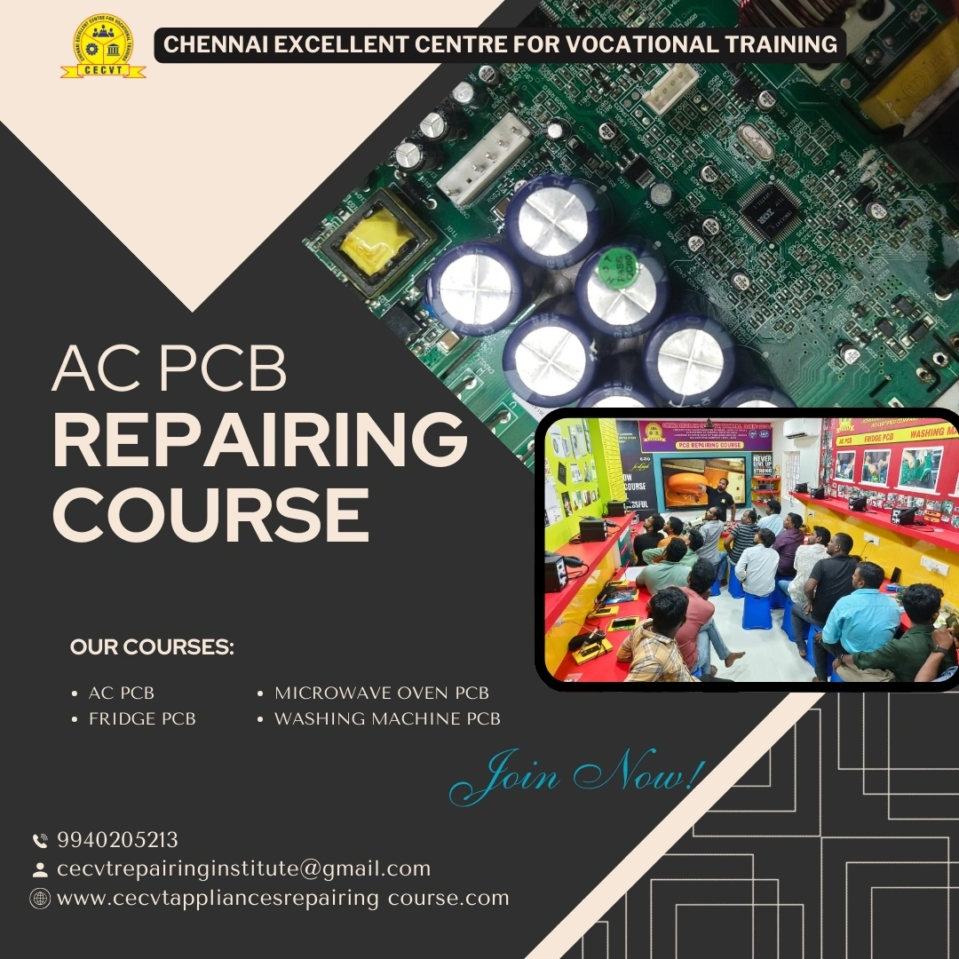AC PCB Repairing Course in Khirki Extension