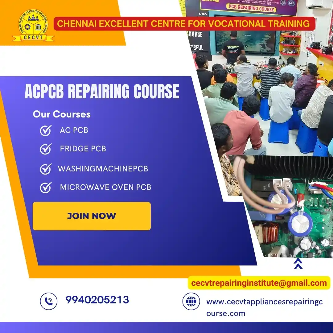 AC PCB Board Mechanic Course in West Champaran Bihar