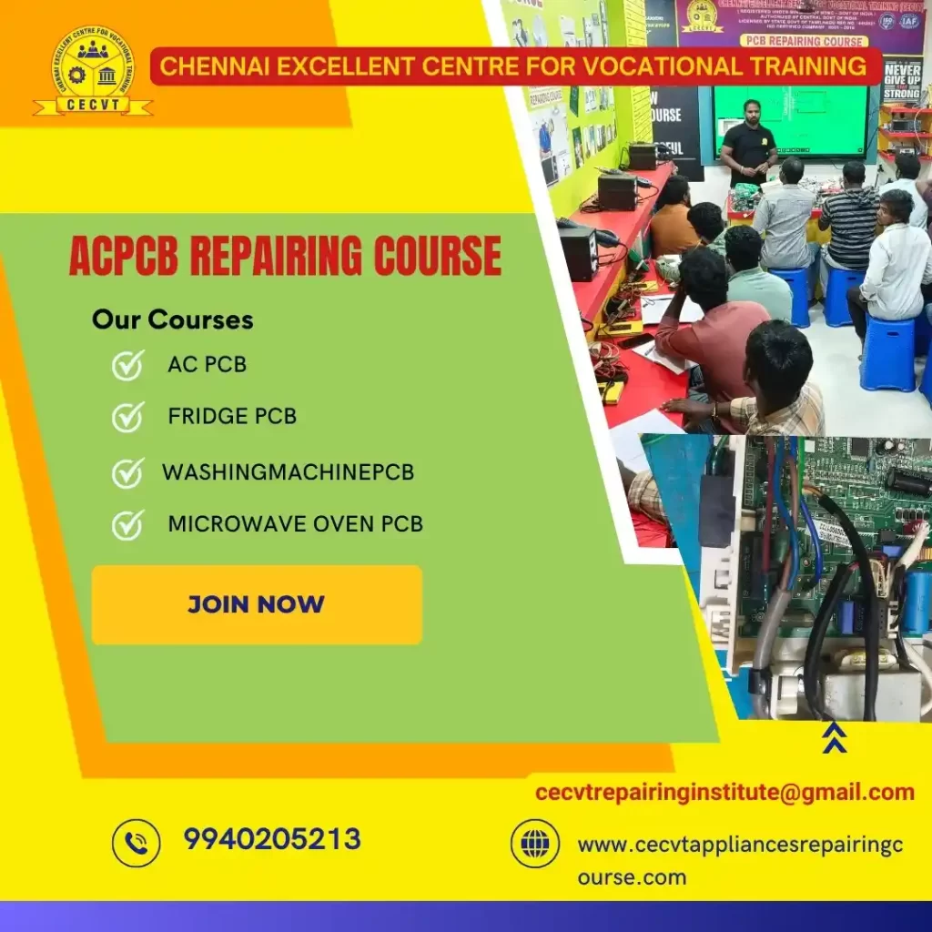 AC PCB Board Mechanic Course in West Champaran Bihar