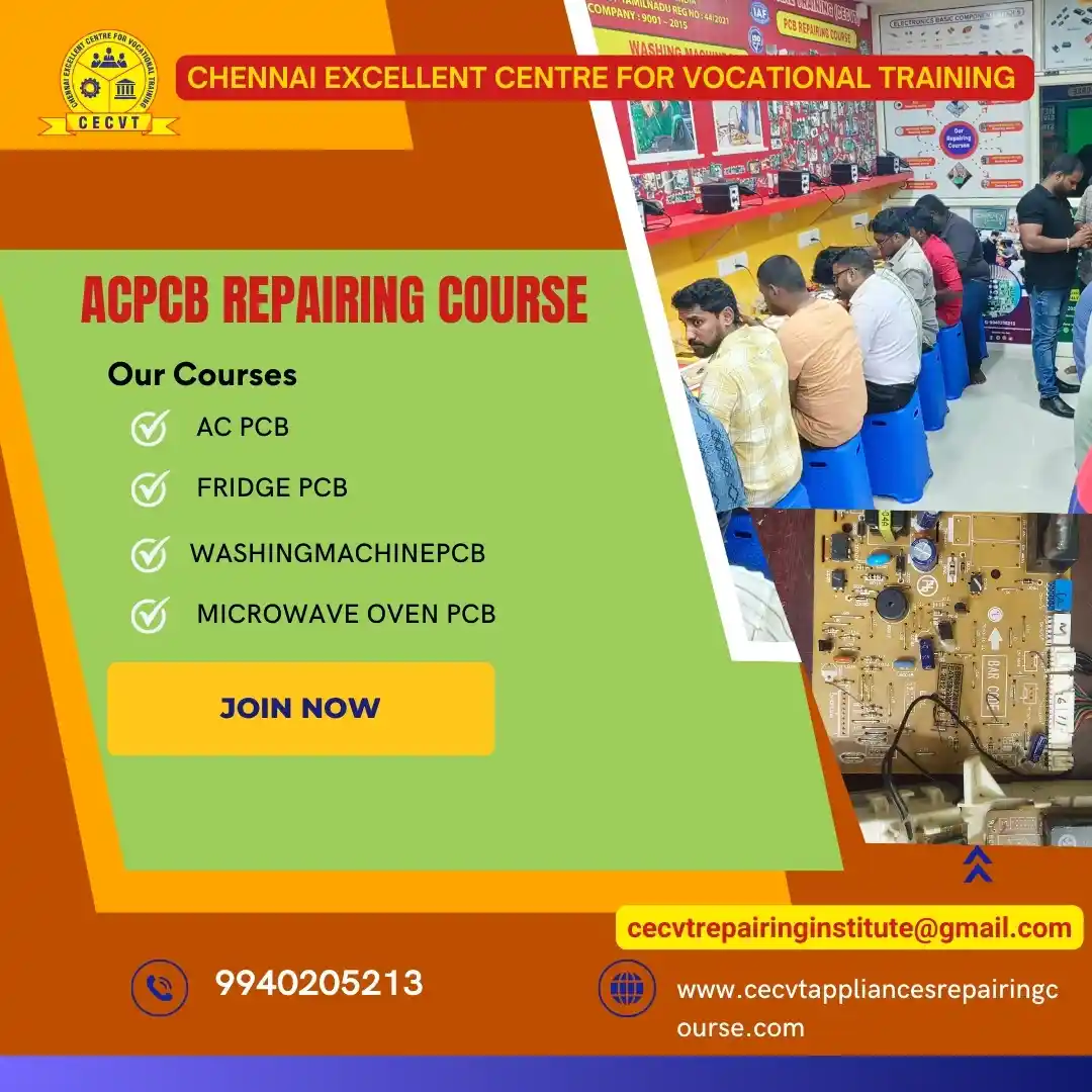 AC PCB Board Mechanic Course in West Champaran Bihar