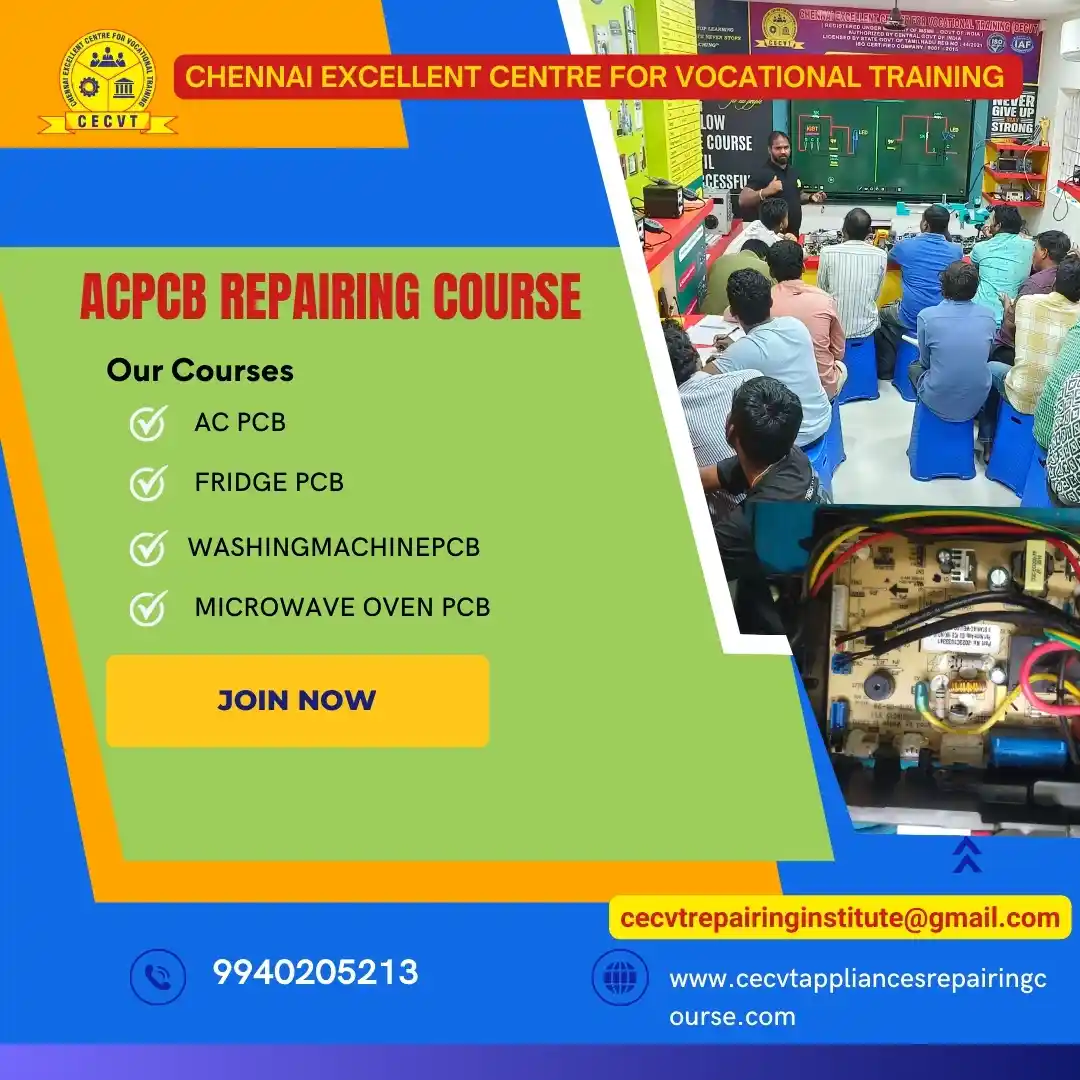 AC PCB Board Mechanic Course in West Champaran Bihar