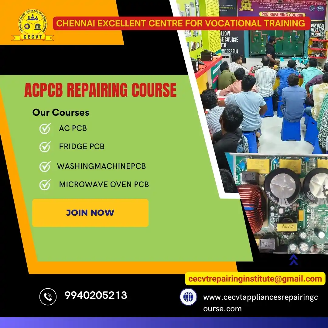 AC PCB Board Mechanic Course in West Champaran Bihar