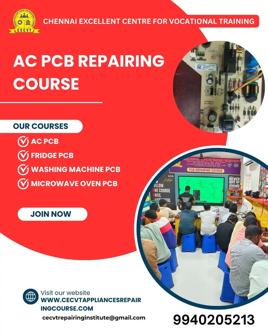 AC PCB Board Mechanic Course in Beed Maharashtra
