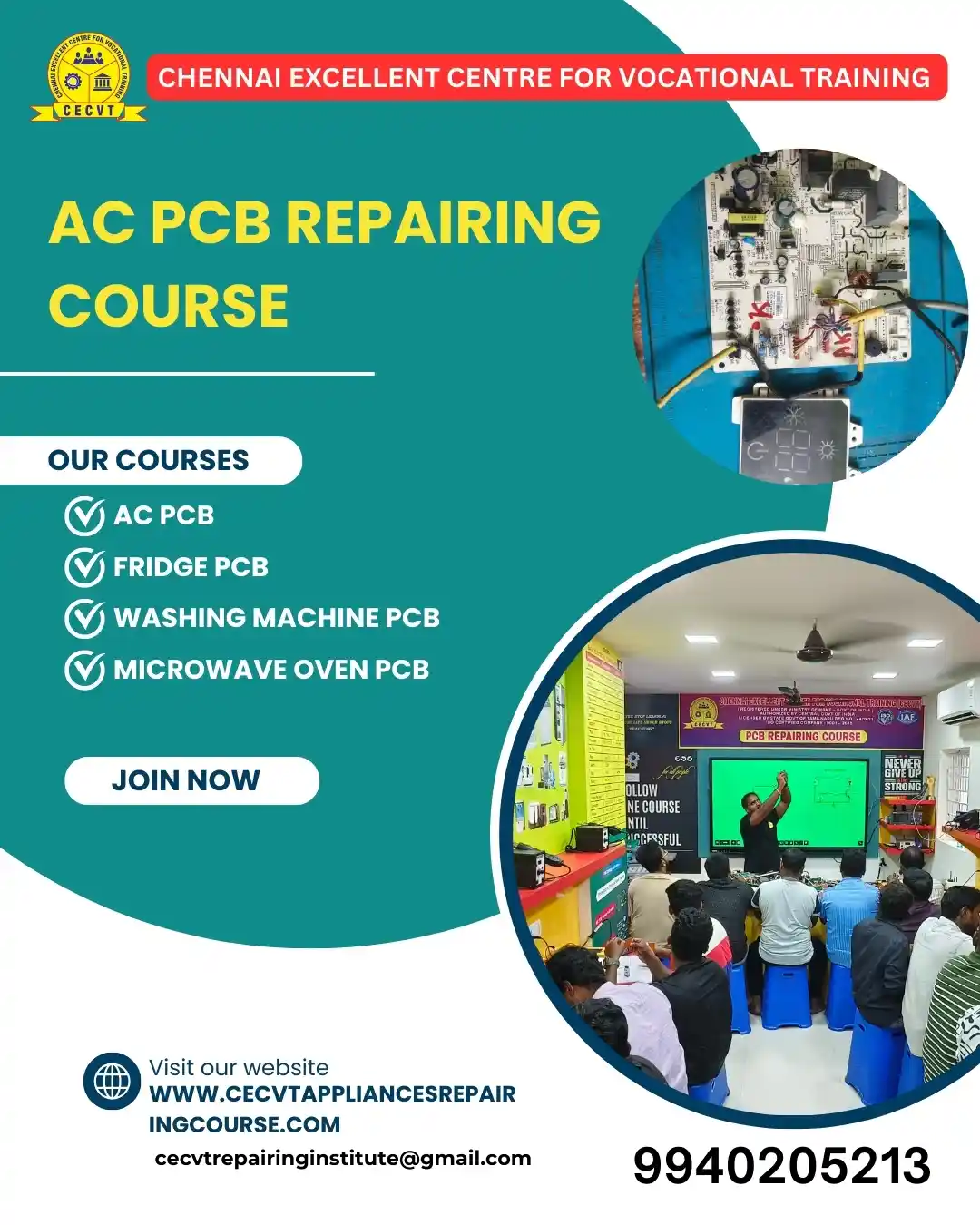 AC PCB Board Mechanic Course in Beed Maharashtra