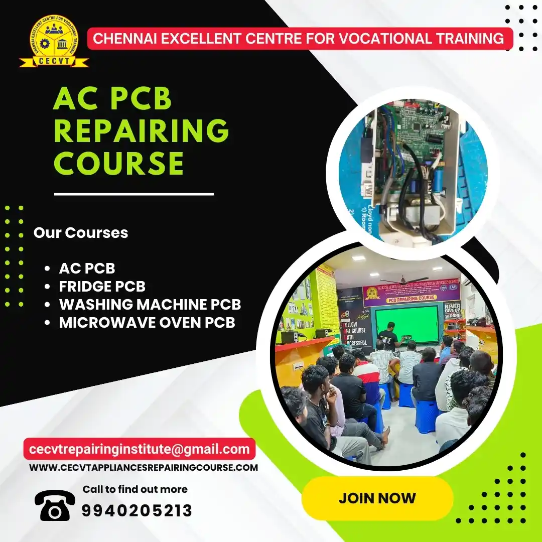 AC PCB Board Mechanic Course in Thanjavur Tamil Nadu