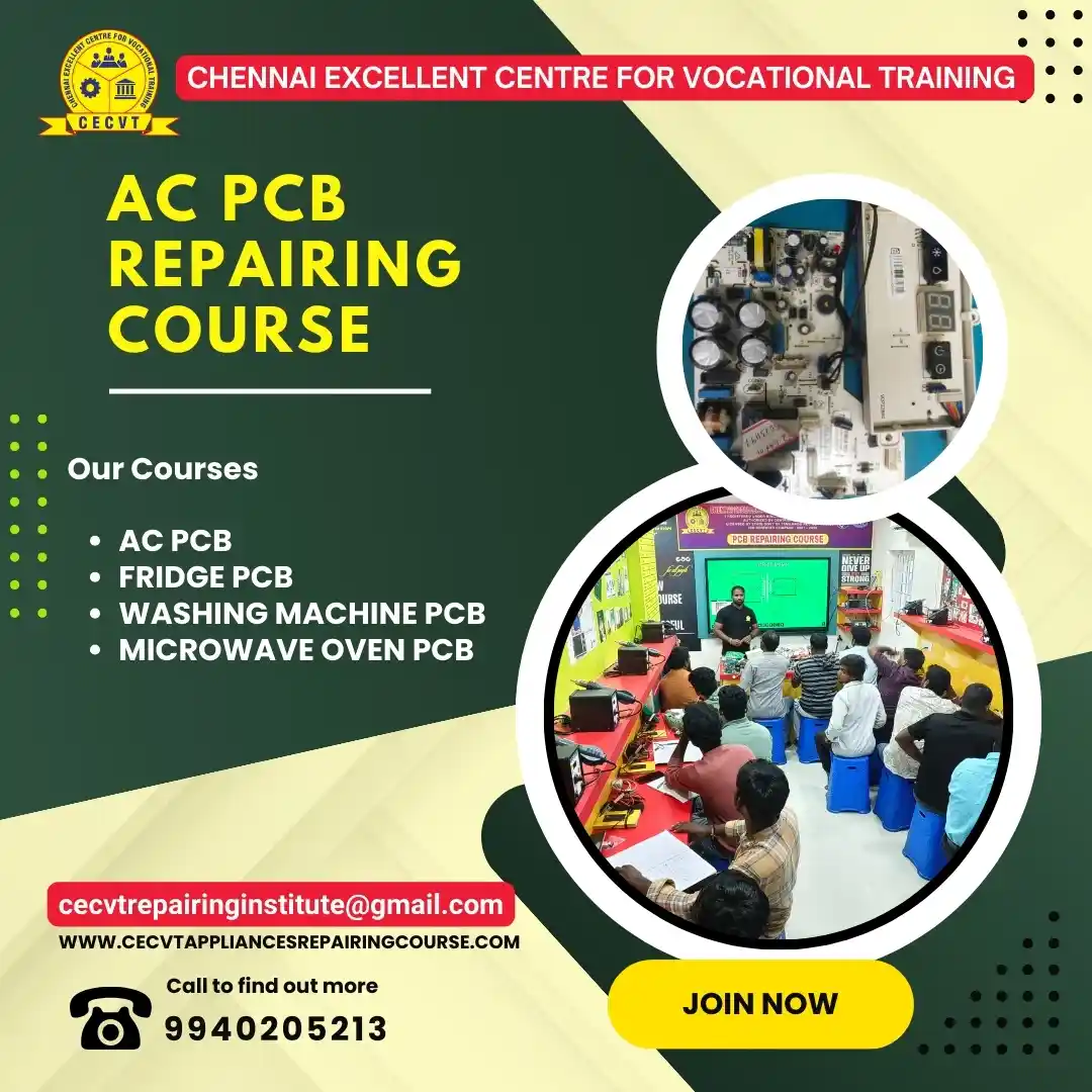 AC PCB Board Mechanic Course in Thanjavur Tamil Nadu