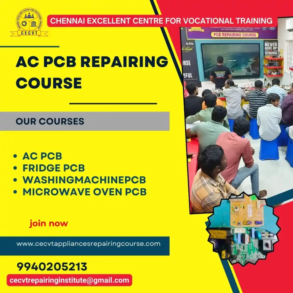 AC PCB Board Mechanic Course in Thiruvallur Tamil Nadu
