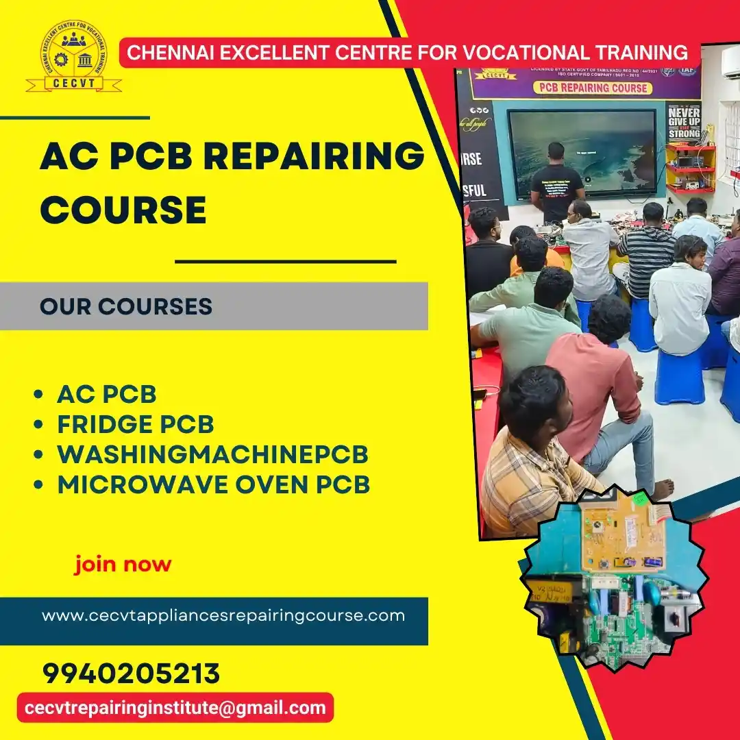 AC PCB Board Mechanic Course in Thiruvallur Tamil Nadu