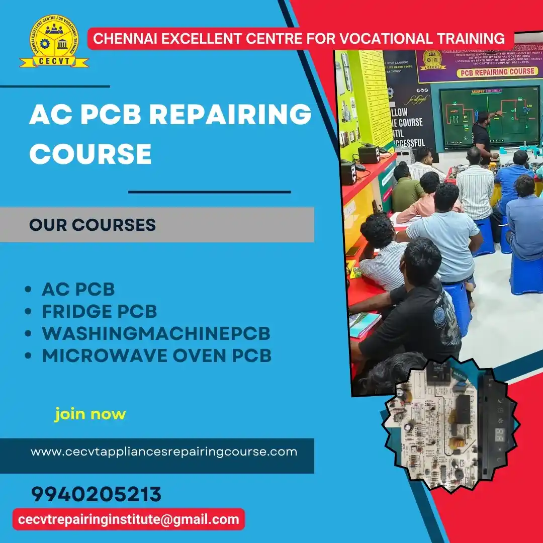 AC PCB Board Mechanic Course in Thiruvallur Tamil Nadu