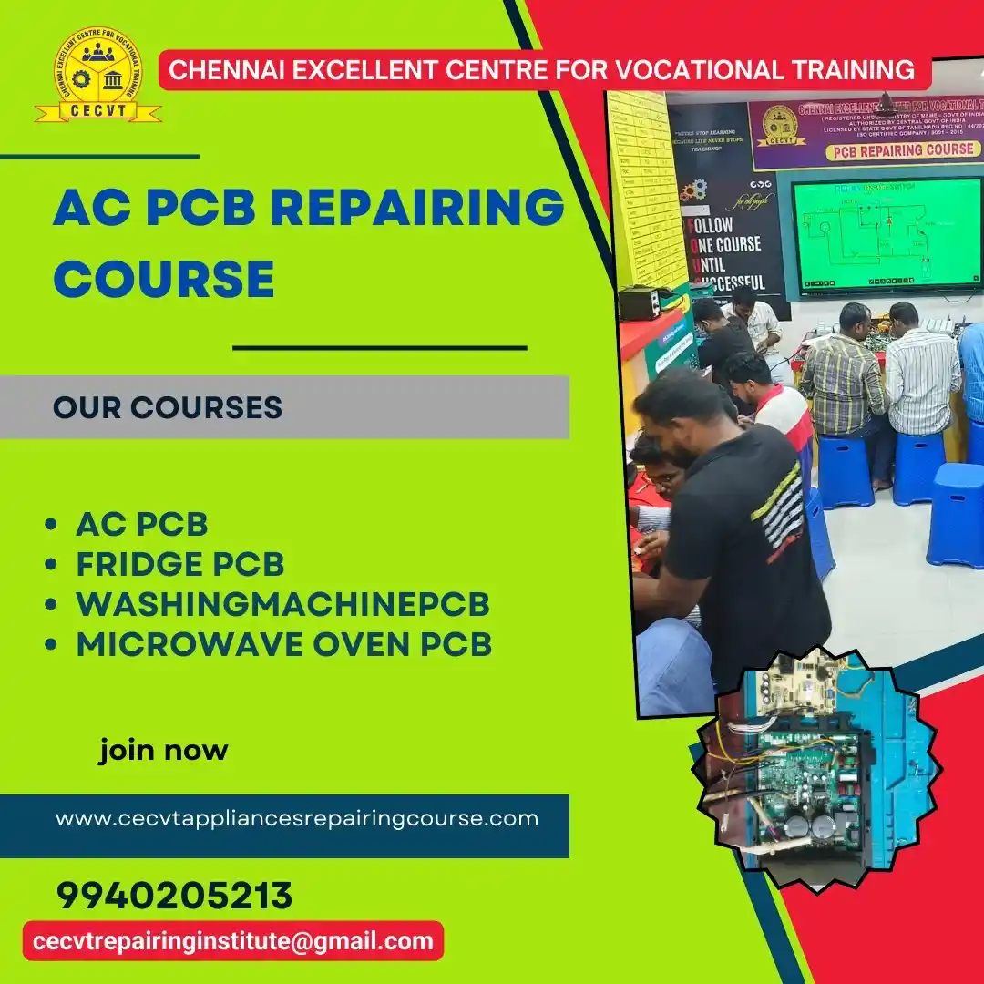 AC PCB Board Mechanic Course in Thiruvallur Tamil Nadu