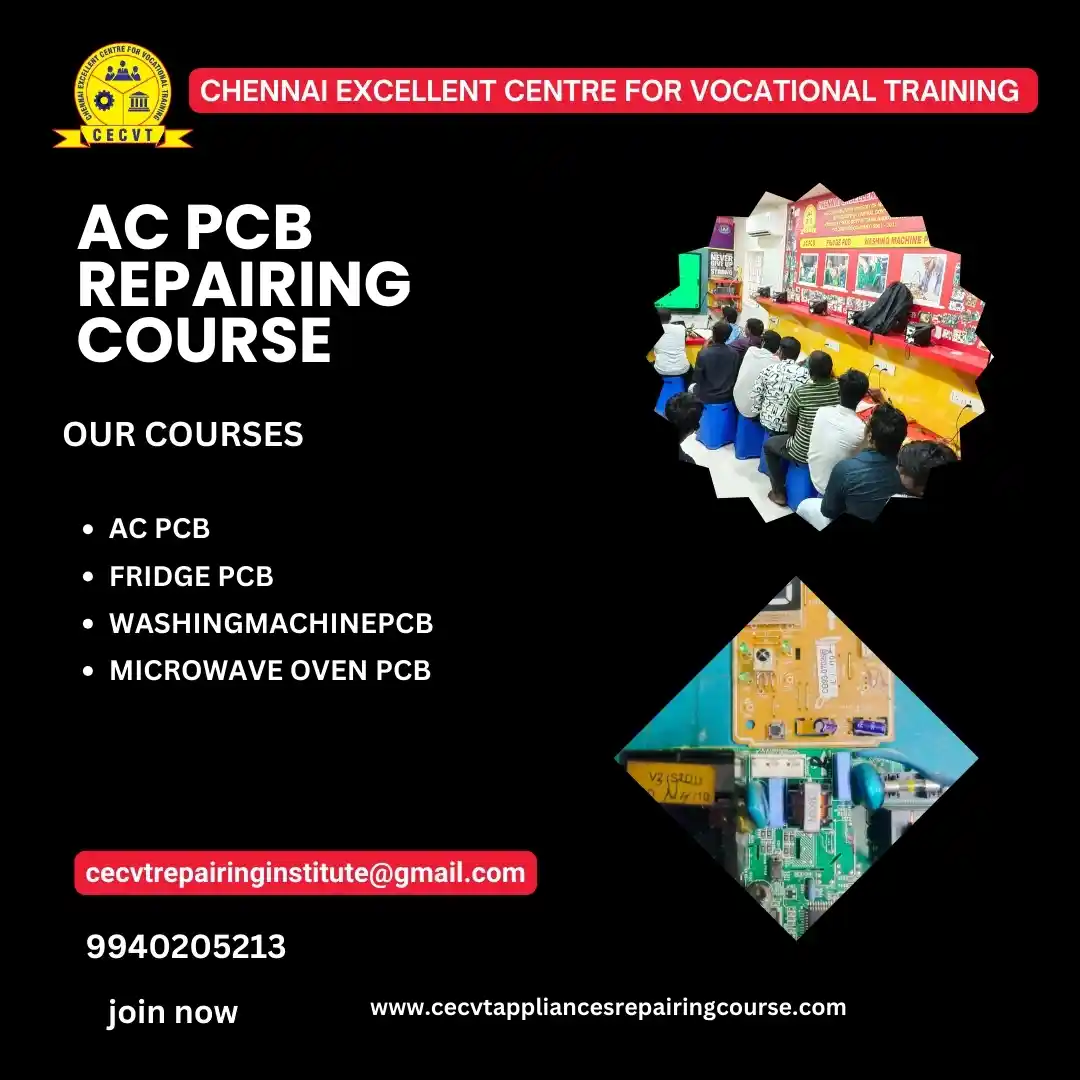 AC PCB Board Mechanic Course in Thiruvallur Tamil Nadu