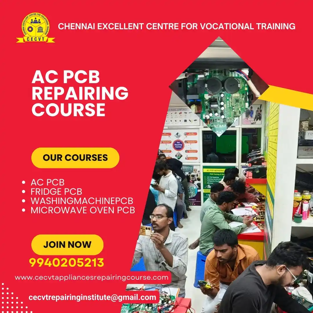 AC PCB Board Mechanic Course in Thiruvallur Tamil Nadu