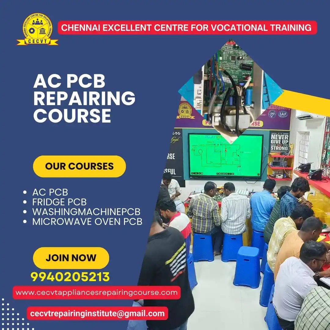 AC PCB Board Mechanic Course in Thiruvarur Tamil Nadu