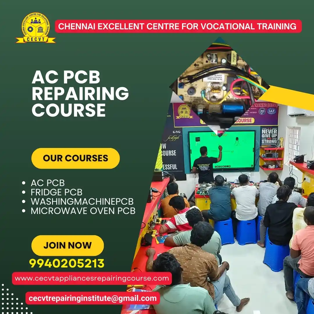 AC PCB Board Mechanic Course in Thiruvarur Tamil Nadu