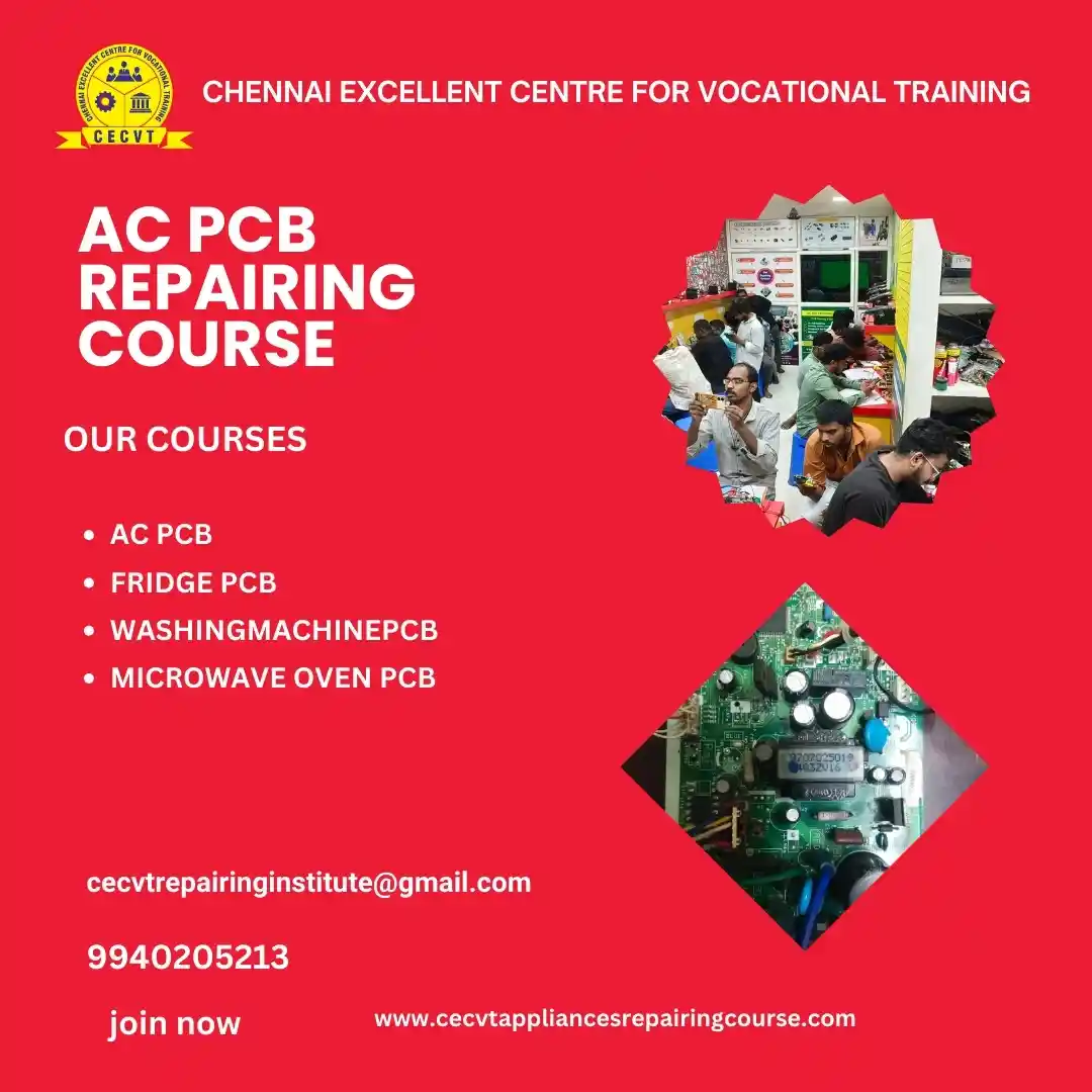 AC PCB Board Mechanic Course in Thiruvarur Tamil Nadu