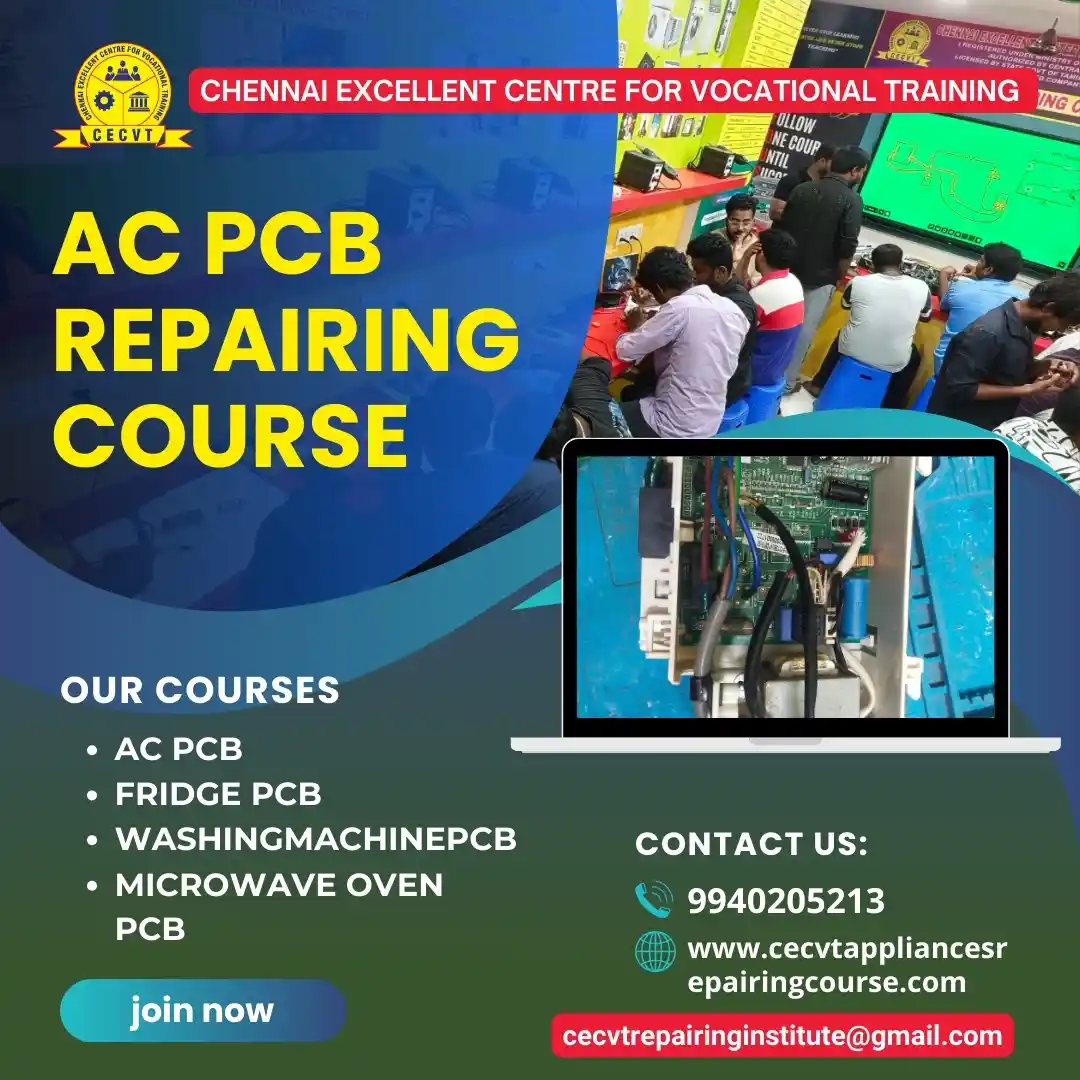 AC PCB Board Mechanic Course in Tirupathur Tamil Nadu