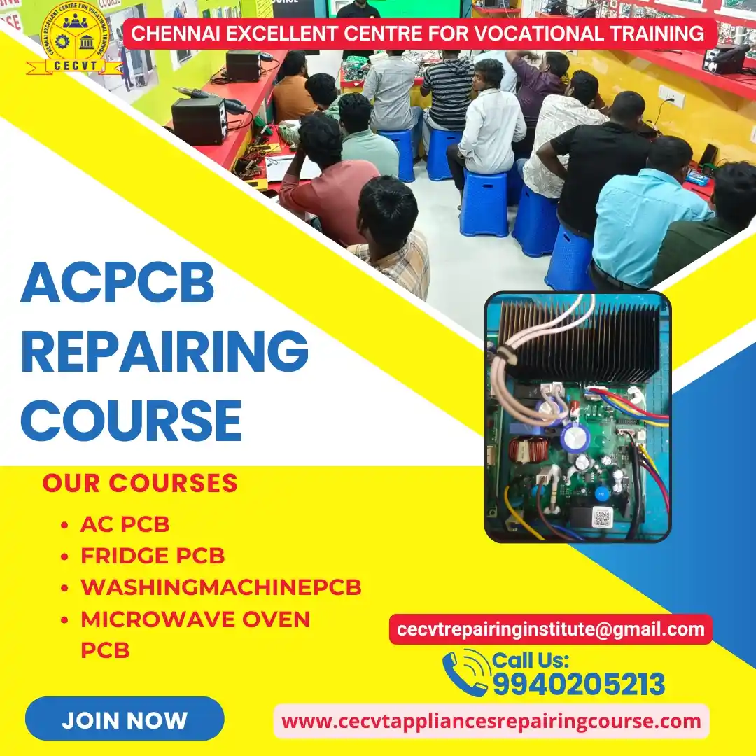 AC PCB Board Mechanic Course in Tirupathur Tamil Nadu